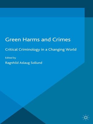 cover image of Green Harms and Crimes